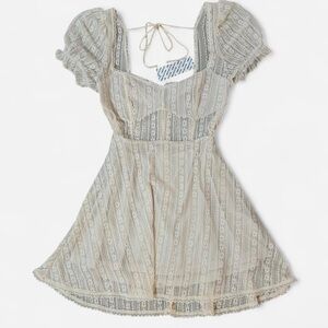 Urban Outfitters Cream Lace Dress